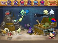 A screenshot of Insaniquarium's Virtual Tank